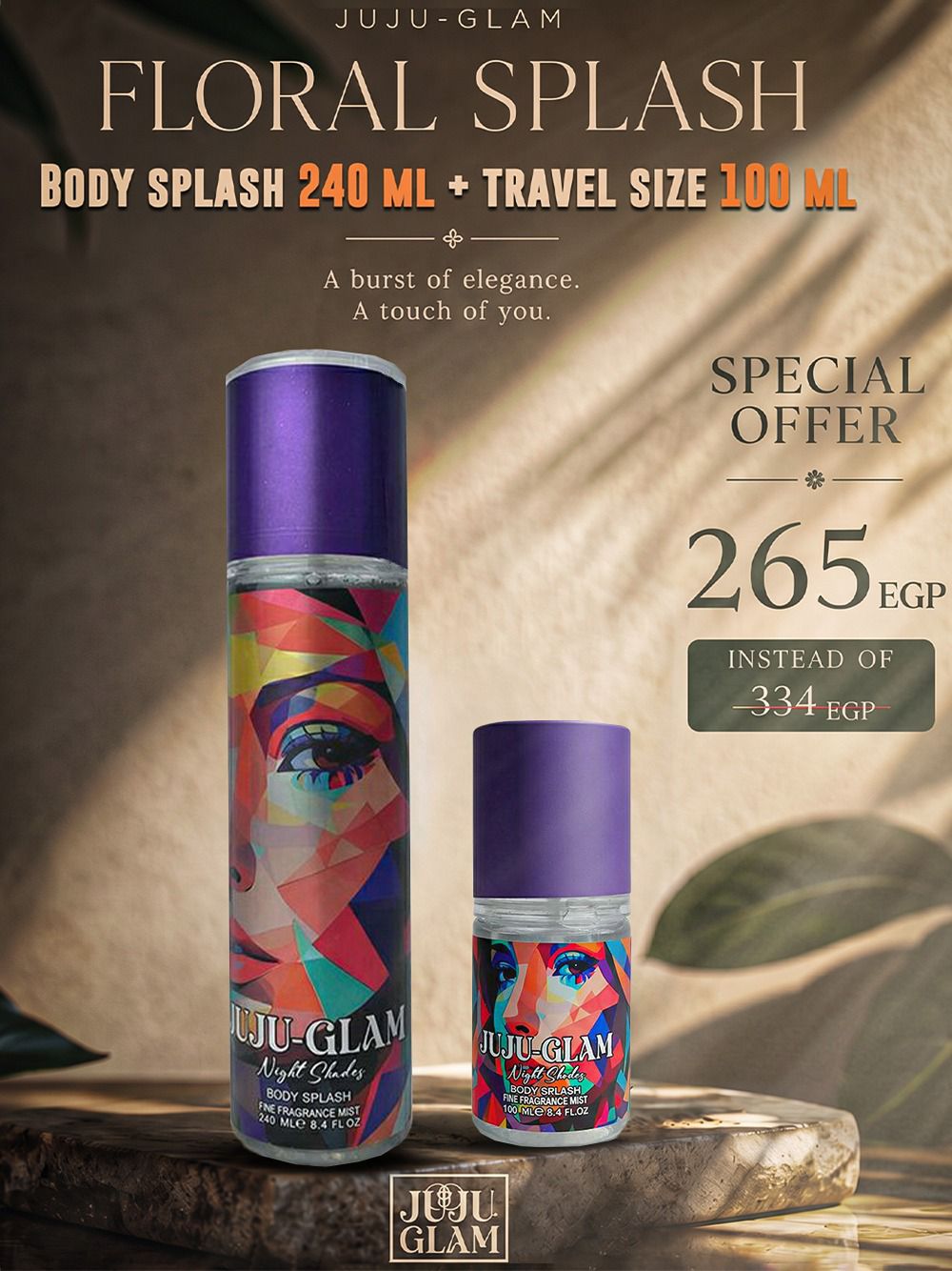 Night Shades-Body splash ( Offer )